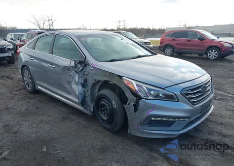 2015 Hyundai Sonata Sport z USA, uszkodzony, nr VIN 5NPE34AF2FH136973